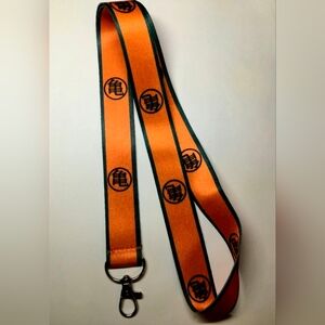 Dragon Ball Z Orange with Black Trim Lanyard